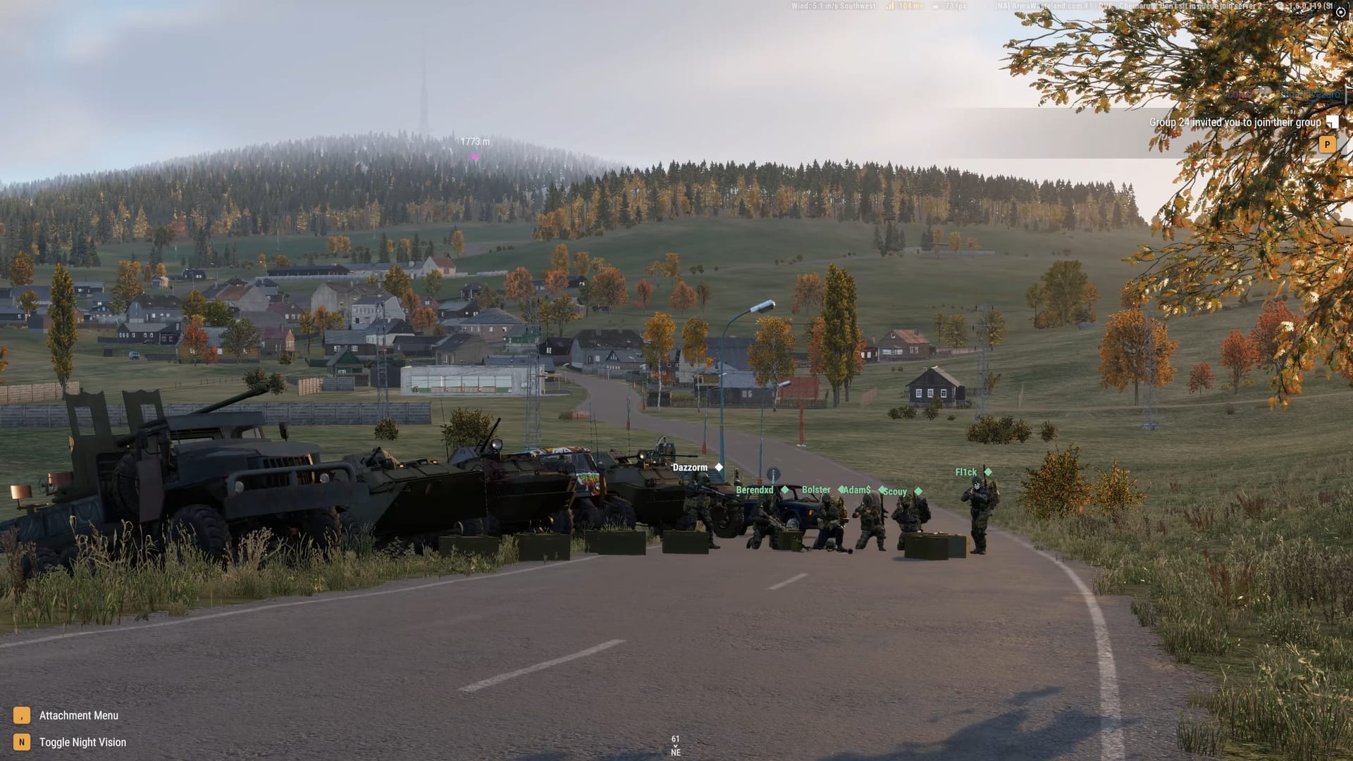 Squad convoy